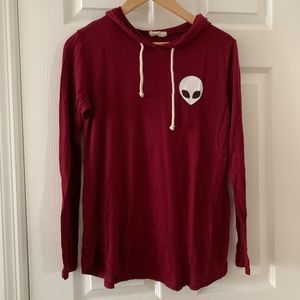 French Pastry Alien Hoodie (k)